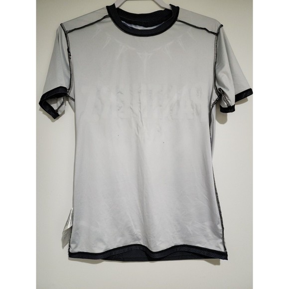 Cody Lundin Sport Mens Panthers Short Sleeve T-Shirt Size S/M Gray White - Picture 4 of 10